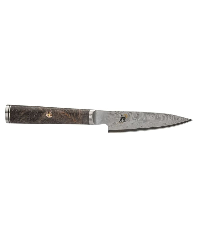 Dao Lột Miyabi 1019502 8.9 cm Cán Gỗ Ash Đen Thép Carbide