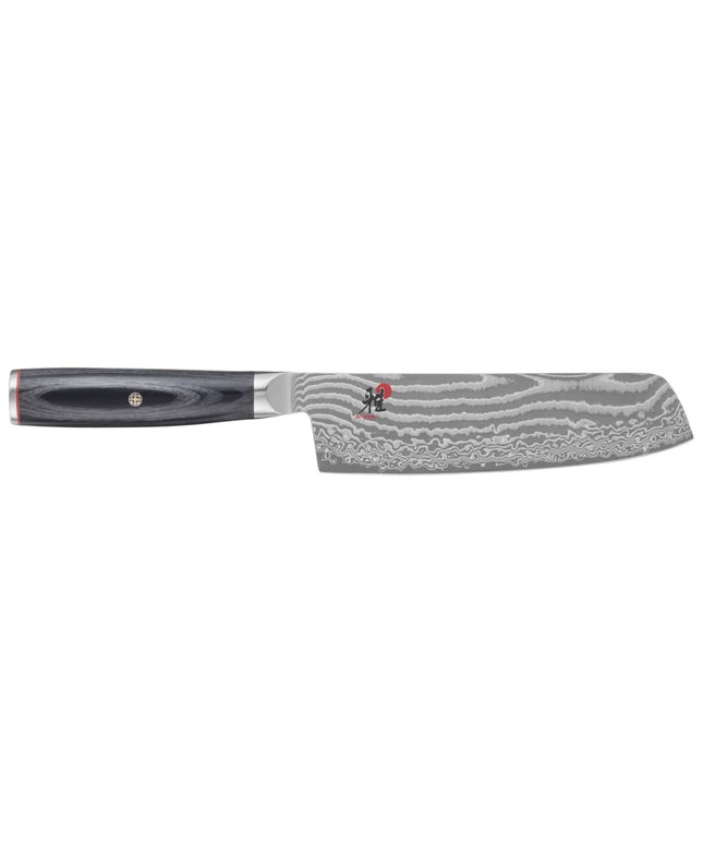 Dao Miyabi 1019595 Nakiri 16.5 cm Cán Gỗ Pakkawood Đen, Thép Không Gỉ Carbide