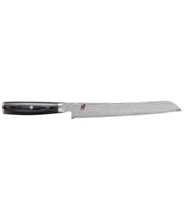 Dao Cắt Bánh Mì Miyabi 1019598 24 cm Cán Gỗ Pakkawood Đen, Thép Không Gỉ Carbide