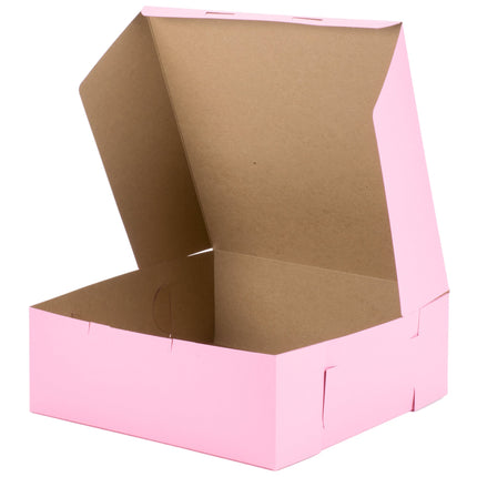 Hộp bánh 35,6 cm x 35,6 cm x 12,7 cm hồng bánh / Bakery hộp - Bó 50 cái