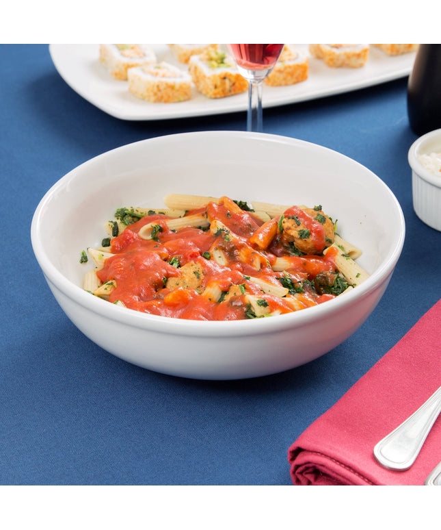 Tô Tuxton BPB-5203 1,5 lít sứ trắng sứ menudo/pasta/salad - Thùng 12 cái