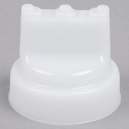 Nắp ba đầu bóp TableCraft màu tự nhiên cho bình miệng 63 mm - Gói 12 cái - 63TC3