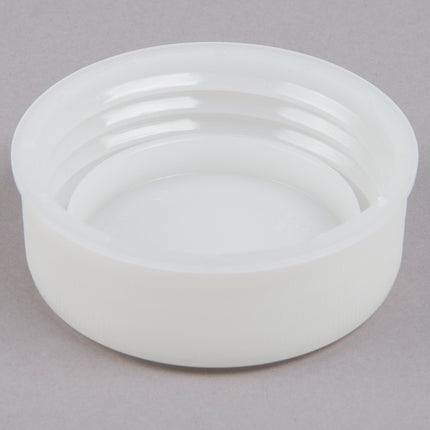 Nắp bịt đầu TableCraft màu trắng cho bình bóp hoặc bình lật ngược miệng 53 mm - Gói 12 cái - 53FCAP