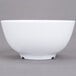 Tô melamine trắng GET Water Lily 710 ml M-706-W - Vỉ 12 cái