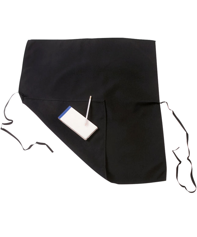 Tạp dề nửa thân 4 mặt polyester có thể tùy chỉnh Chef Revival đen