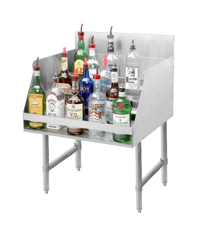Giá trưng bày rượu thép không gỉ Advance Tabco LD-1818 46 x 58 cm