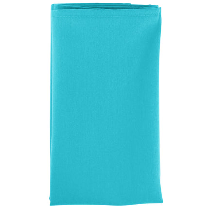 Khăn ăn xanh mòng két bằng vải pha 65/35 polyester/cotton Intedge 51 cm x 51 cm - Gói 12 cái