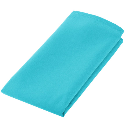 Khăn ăn xanh mòng két bằng polyester 100% Intedge 46 cm x 46 cm - Gói 12 cái
