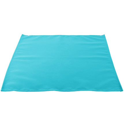 Khăn ăn xanh mòng két bằng polyester 100% Intedge 46 cm x 46 cm - Gói 12 cái