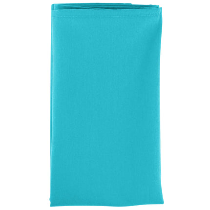 Khăn ăn xanh mòng két bằng polyester 100% Intedge 51 cm x 51 cm - Gói 12 cái