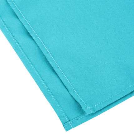 Khăn ăn xanh mòng két bằng polyester 100% Intedge 51 cm x 51 cm - Gói 12 cái