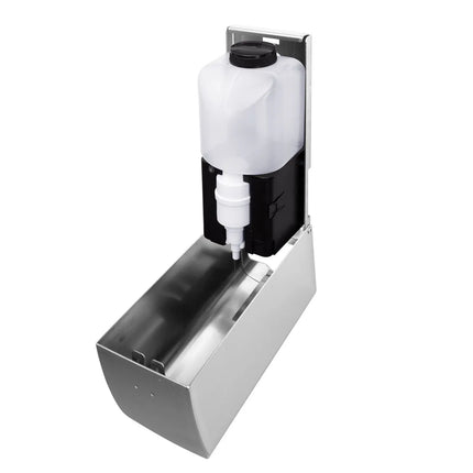 AIR-WOLF | Automatic Wall Mounted Soap & Hand Sanitiser Dispenser – 500 ml - Stainless Steel