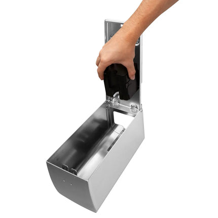 AIR-WOLF | Automatic Wall Mounted Soap & Hand Sanitiser Dispenser – 500 ml - Stainless Steel