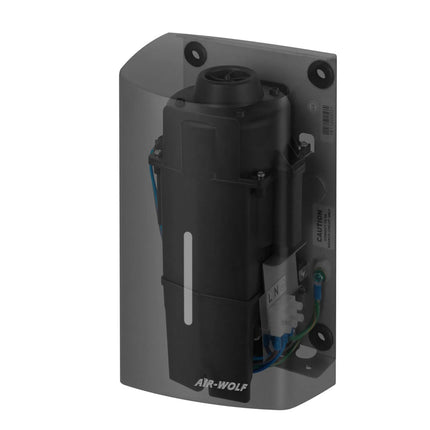 AIR-WOLF | Commercial Hands-In Automatic Hand Dryer – Matte Black Stainless Steel-10–15 s dry time-Filterless