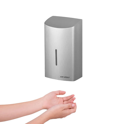 AIR-WOLF | Commercial Hands-In Automatic Hand Dryer – Stainless Steel-10–15 s dry time-Filterless