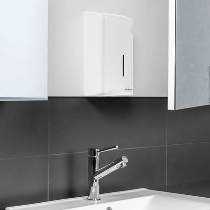 AIR-WOLF | Commercial Hands-In Automatic Hand Dryer – White Stainless Steel-10–15 s dry time-Filterless