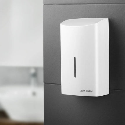 AIR-WOLF | Commercial Hands-In Automatic Hand Dryer – White Stainless Steel-10–15 s dry time-Filterless