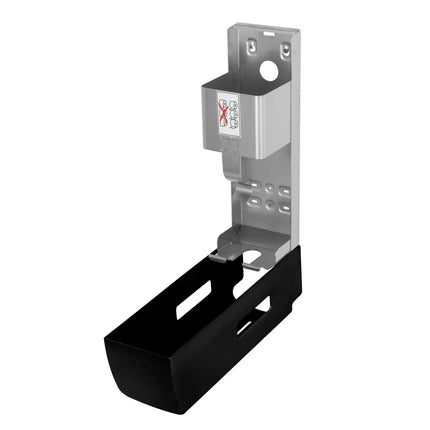 AIR-WOLF | Commercial Toilet Roll Dispenser – 3-Roll - Stainless Steel - Black - Wall Mounted