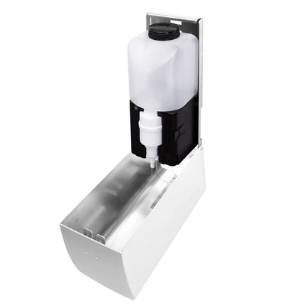 AIR-WOLF | Commercial toilet seat cleaner with sensor - 500 ml - Stainless steel - White