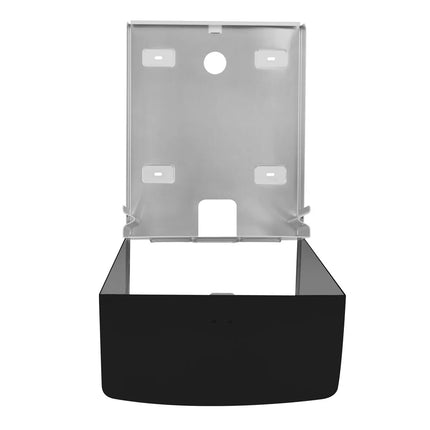 AIR-WOLF | Commercial Wall Mounted Stainless Steel Paper Towel Dispenser – Black - C/Z-Fold