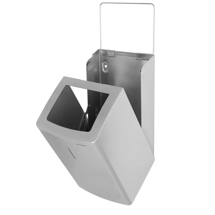 AIR-WOLF | Commercial waste bin - 25 litres - Stainless steel