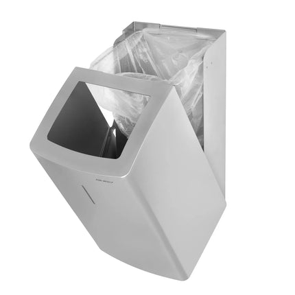 AIR-WOLF | Commercial waste bin - 25 litres - Stainless steel