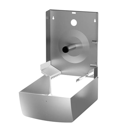 AIR-WOLF | Duplex Paper Roll Dispenser – wall-mounted - stainless steel - Ø100 mm max - 3 rolls/1 jumbo