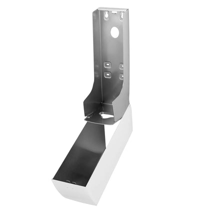 AIR-WOLF | Single-Sheet Toilet Tissue Dispenser – 750-sheet - wall-mount - stainless steel - white