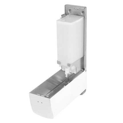 AIR-WOLF | Soap & Disinfectant Dispenser – Wall Mounted - Manual - 1.2 litre - Stainless - White