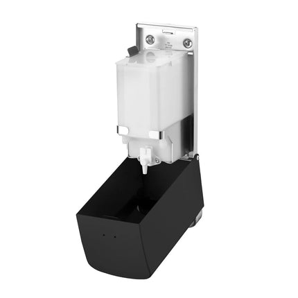 AIR-WOLF | Soap & Disinfectant Dispenser – Wall Mounted - Manual - 800 ml - Stainless - Black - H 208 mm