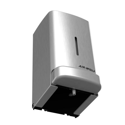 AIR-WOLF | Soap & Disinfectant Dispenser – Wall Mounted - Manual - 800 ml - Stainless - Stainless Steel - 102×124×208 mm