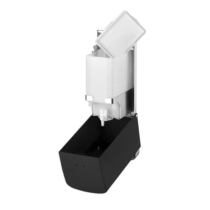 AIR-WOLF | Soap & Disinfectant Dispenser – Wall Mounted - Manual - 800 ml - Stainless - Black - H 208 mm