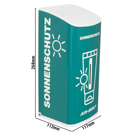 AIR-WOLF | Sunscreen Dispenser with Sensor – Stainless Steel