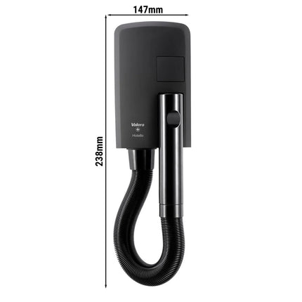 AIR-WOLF | Wall-Mounted Hair Dryer without Hose – ABS Plastic
