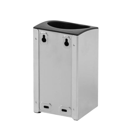 AIR-WOLF | Wall Mounted Toilet Brush Holder – Brushed Stainless Steel