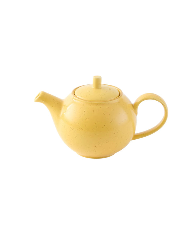 Ấm Trà Churchill SMSSSB151 Stonecast® 440 ml - Gốm, Vàng Hạt Mù Tạt