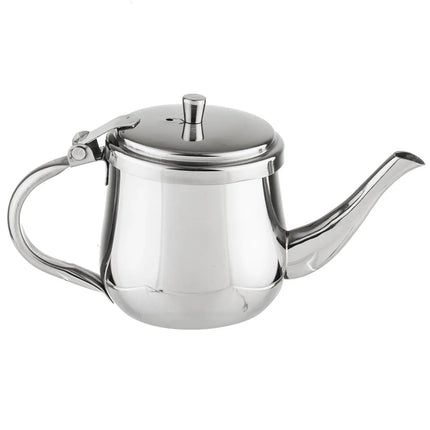 Ấm Trà Inox Vòi Cổ Ngỗng Bề Mặt Gương Tablecraft GN10 295 ml