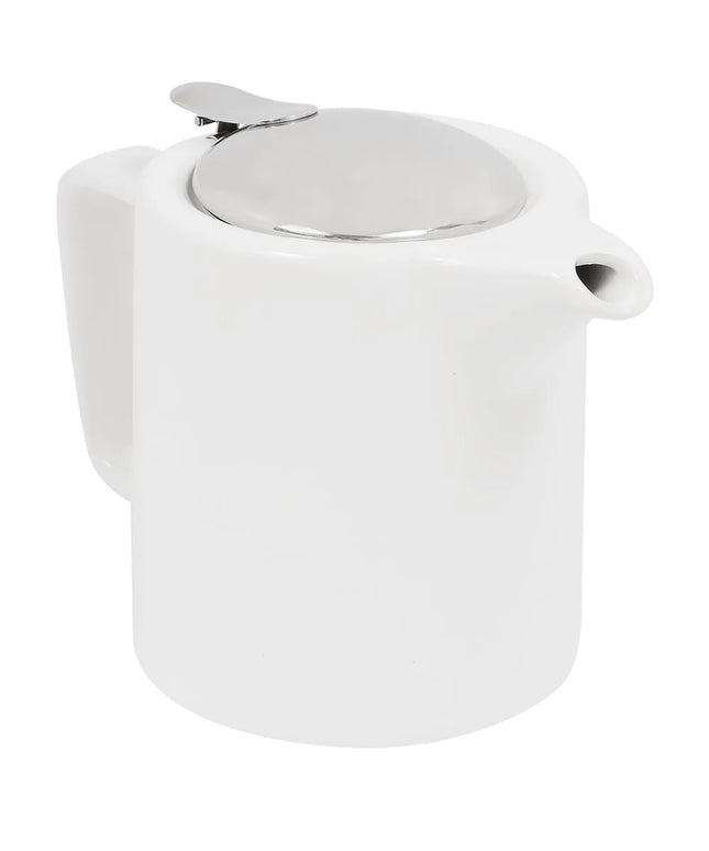 Ấm Trà Phong Cách Washington Service Ideas TPCW16WH 480 ml Kèm Nắp Giỏ Lọc Màu Trắng