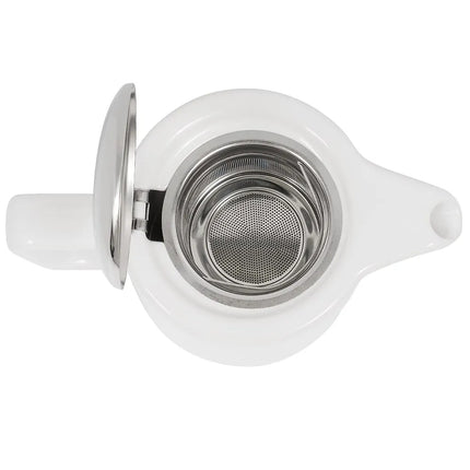 Ấm Trà Phong Cách Washington Service Ideas TPCW16WH 480 ml Kèm Nắp Giỏ Lọc Màu Trắng