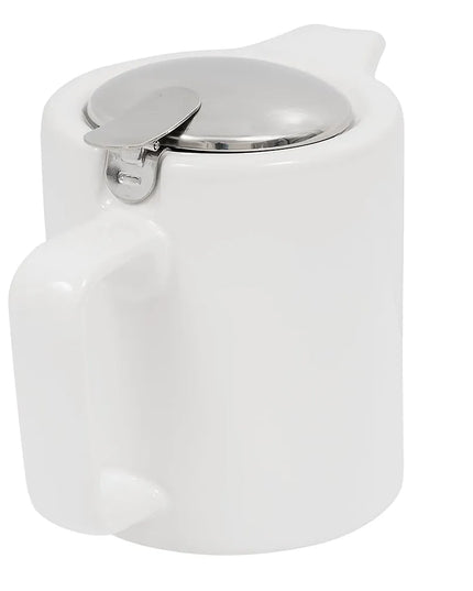 Ấm Trà Phong Cách Washington Service Ideas TPCW16WH 480 ml Kèm Nắp Giỏ Lọc Màu Trắng