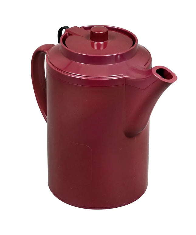 Ấm Trà Service Ideas TST612BU Chống Nhỏ Giọt 470 ml Vòi Có Tấm Chắn, Dây Giữ Nắp - Đỏ Burgundy
