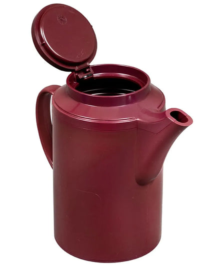 Ấm Trà Service Ideas TST612BU Chống Nhỏ Giọt 470 ml Vòi Có Tấm Chắn, Dây Giữ Nắp - Đỏ Burgundy