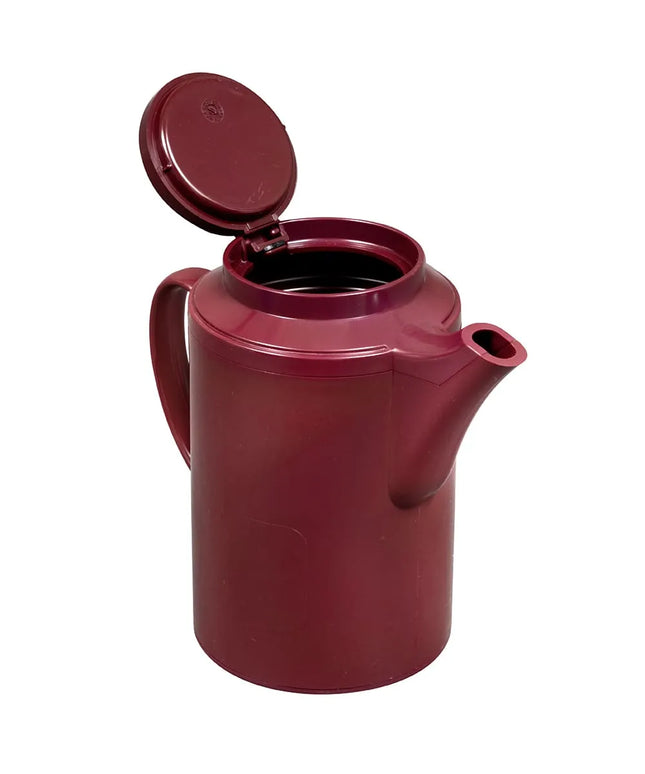 Ấm Trà Service Ideas TST612BU Chống Nhỏ Giọt 470 ml Vòi Có Tấm Chắn, Dây Giữ Nắp - Đỏ Burgundy