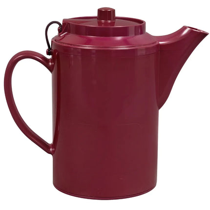 Ấm Trà Service Ideas TST612BU Chống Nhỏ Giọt 470 ml Vòi Có Tấm Chắn, Dây Giữ Nắp - Đỏ Burgundy