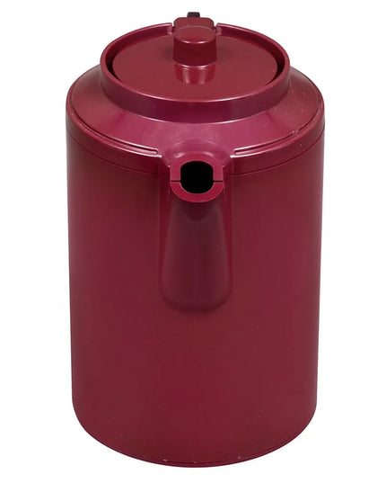Ấm Trà Service Ideas TST612BU Chống Nhỏ Giọt 470 ml Vòi Có Tấm Chắn, Dây Giữ Nắp - Đỏ Burgundy