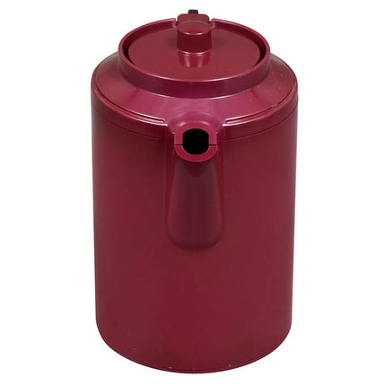 Ấm Trà Service Ideas TST612BU Chống Nhỏ Giọt 470 ml Vòi Có Tấm Chắn, Dây Giữ Nắp - Đỏ Burgundy