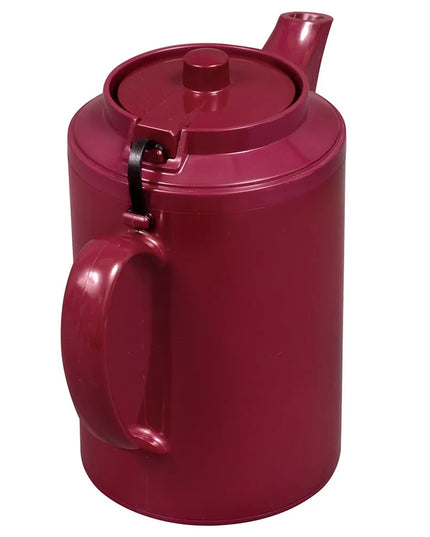 Ấm Trà Service Ideas TST612BU Chống Nhỏ Giọt 470 ml Vòi Có Tấm Chắn, Dây Giữ Nắp - Đỏ Burgundy