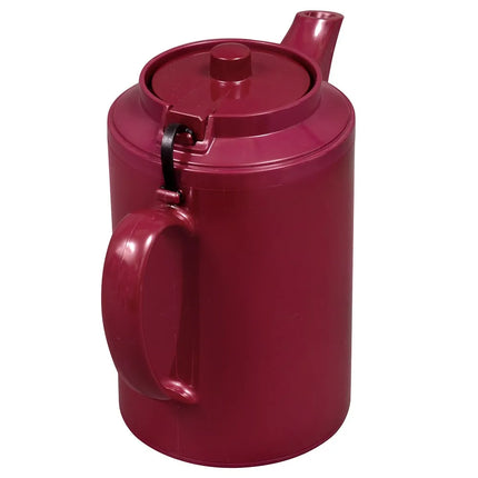 Ấm Trà Service Ideas TST612BU Chống Nhỏ Giọt 470 ml Vòi Có Tấm Chắn, Dây Giữ Nắp - Đỏ Burgundy