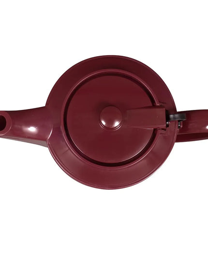 Ấm Trà Service Ideas TST612BU Chống Nhỏ Giọt 470 ml Vòi Có Tấm Chắn, Dây Giữ Nắp - Đỏ Burgundy