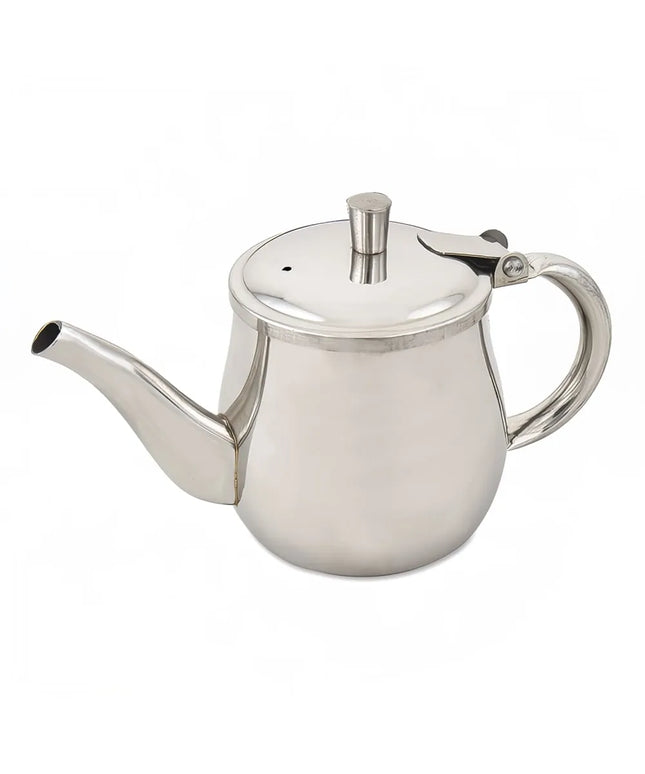 Ấm Trà Vòi Cổ Ngỗng Browne 515200 300 ml Nắp Bản Lề Tay Cầm Rỗng Thép Không Gỉ